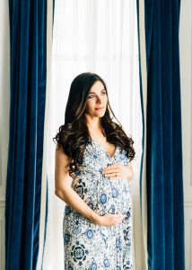 Maternity photo shoot st. regis nyc