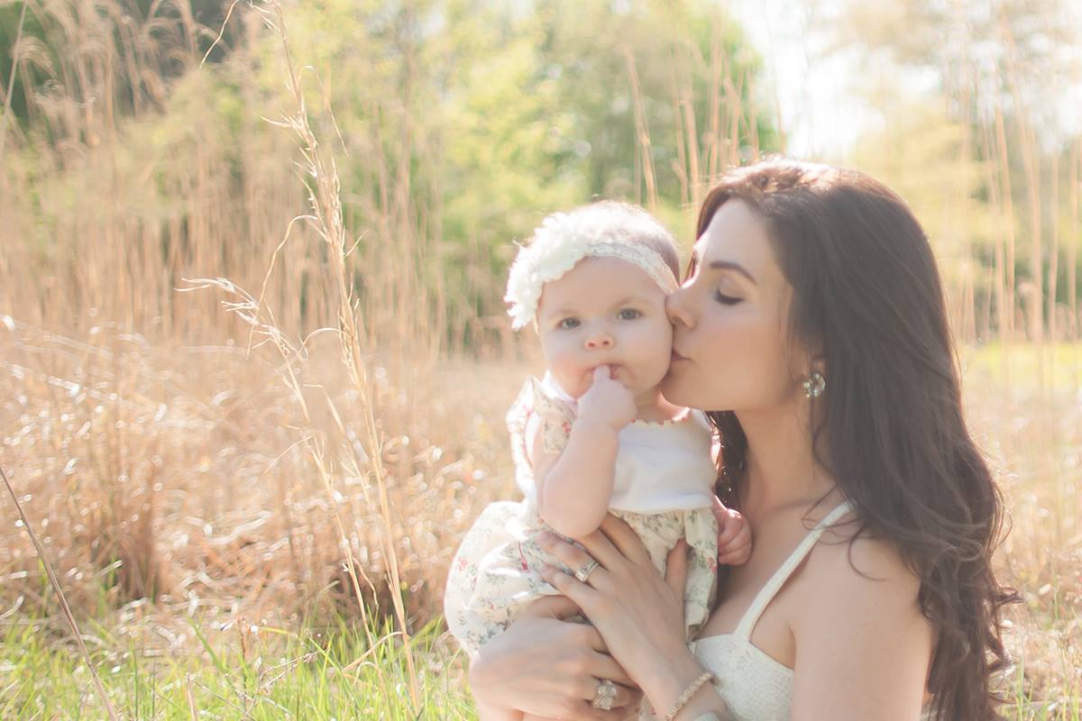 Mother daughter photo shoot, baby, beautiful, motherhood